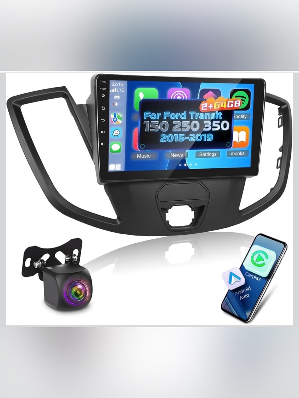 Car Radio Android for Ford Transit 150 250 350 2015-2019